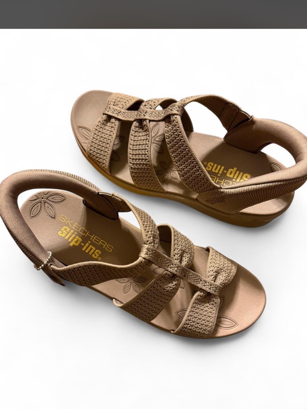 Skechers Kids Brown Slip-In Comfort Sandals
